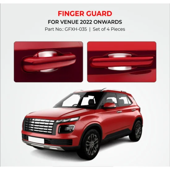 Buy Hyundai Venue 2022 Finger Guard Chrome Car Accessories